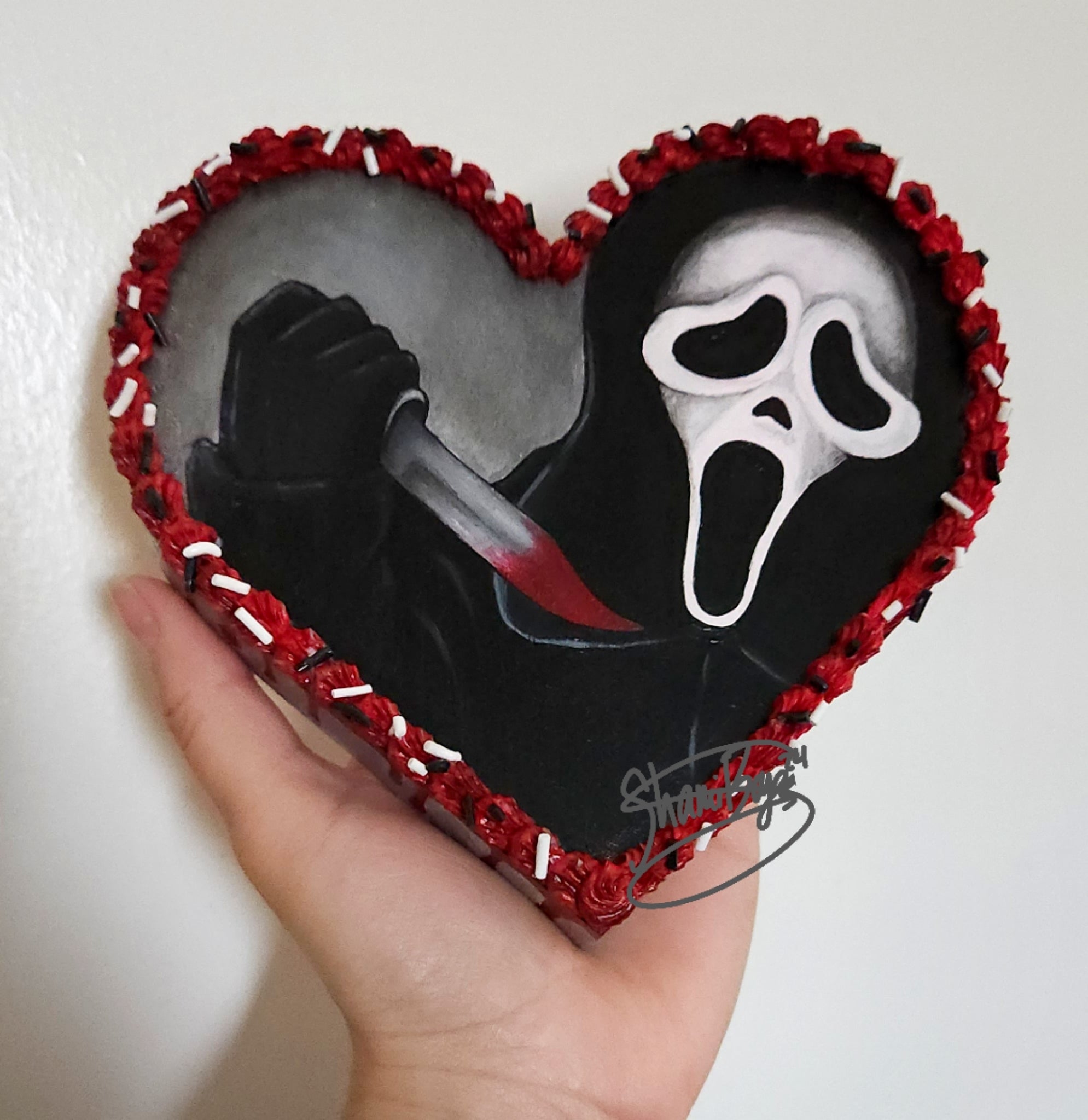 Painting - Ghosty Bleeding Heart
