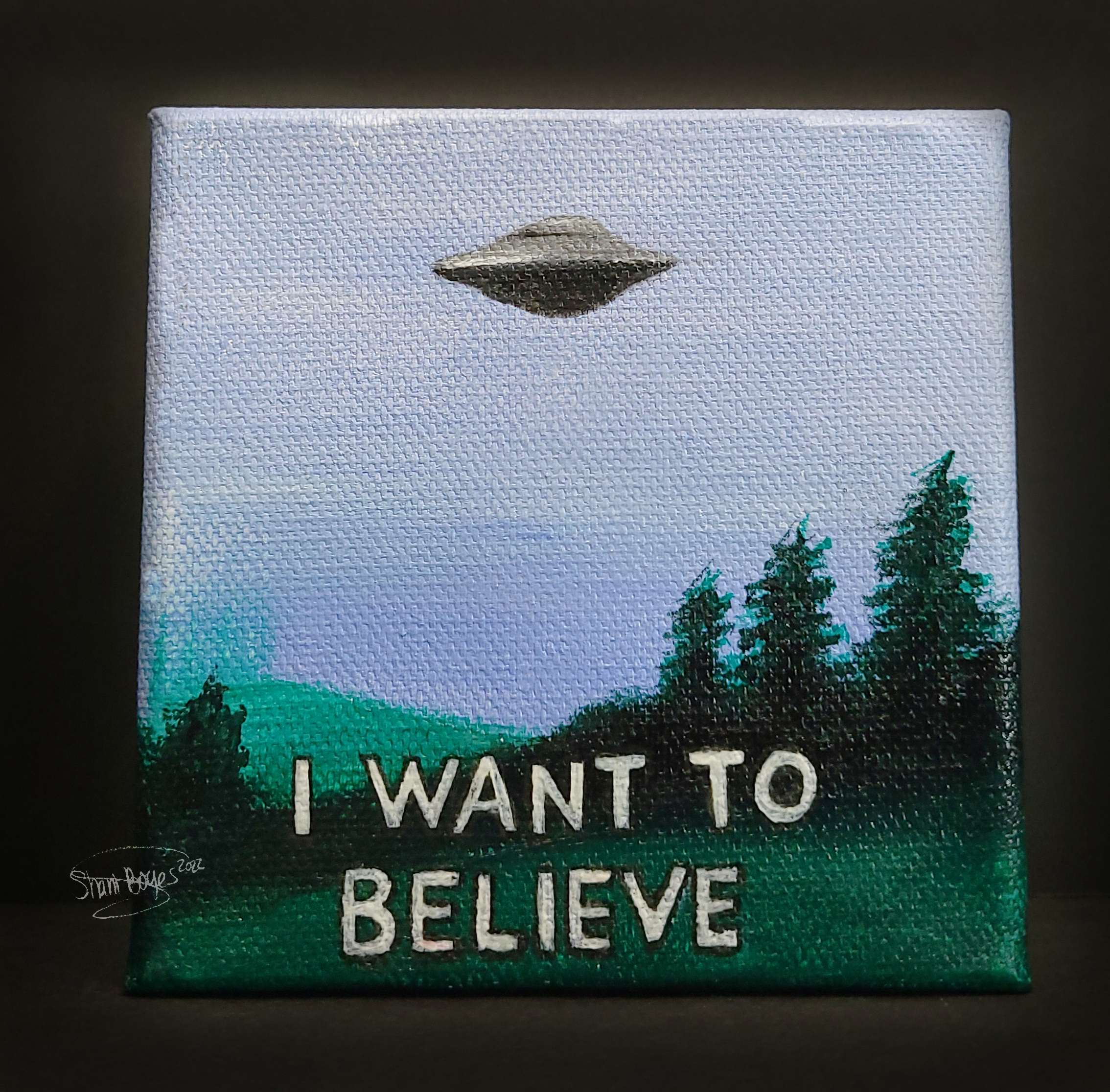 Painting - Believe