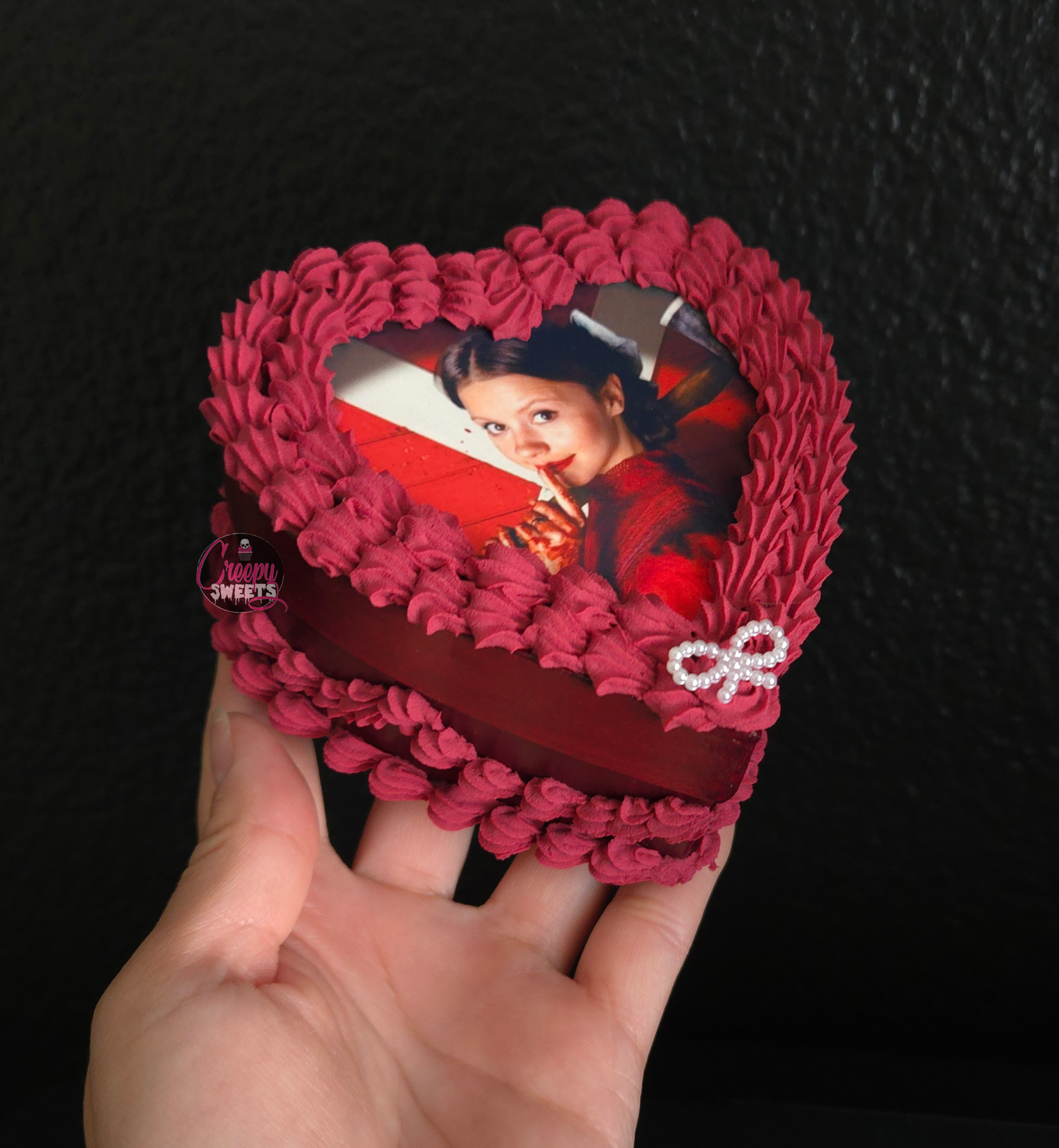 Fake Cake Box - Pearl