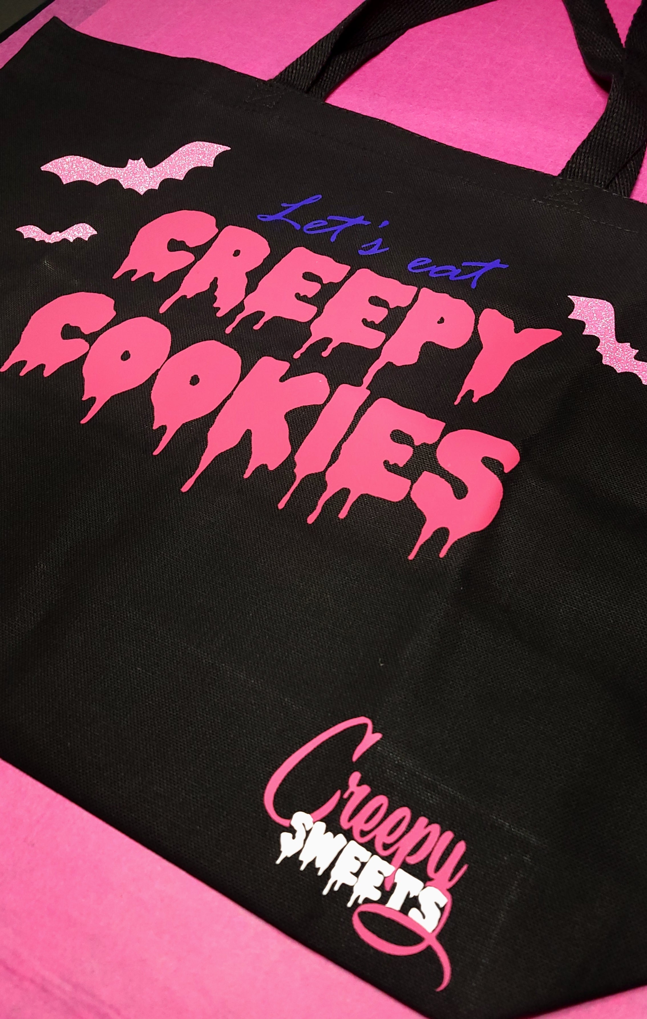 Creepy Tote - Let's Eat Creepy Cookies